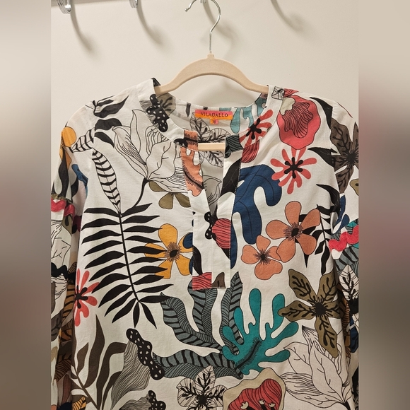 Vilagallo Lucera Top Women Blouse Size 38 - Picture 5 of 15